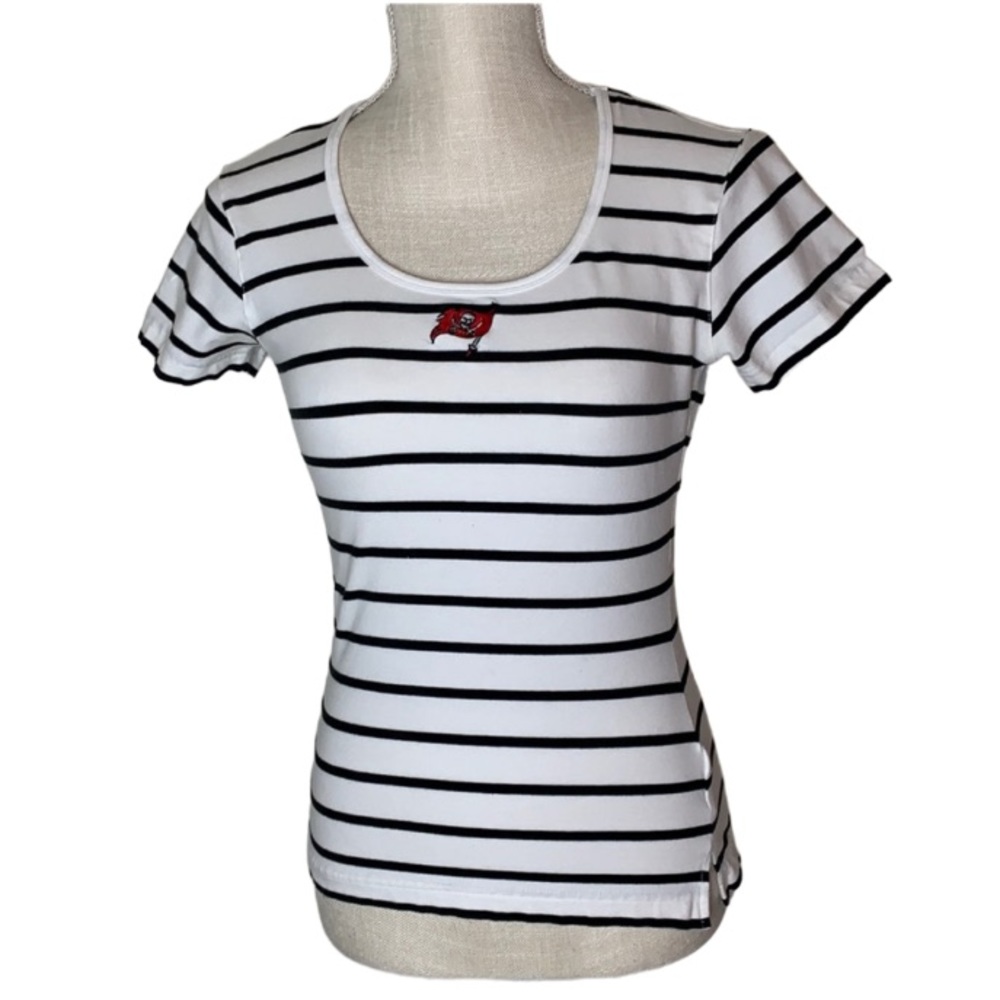 ANTIGUA Tampa Bay Buccaneers Striped Tee
